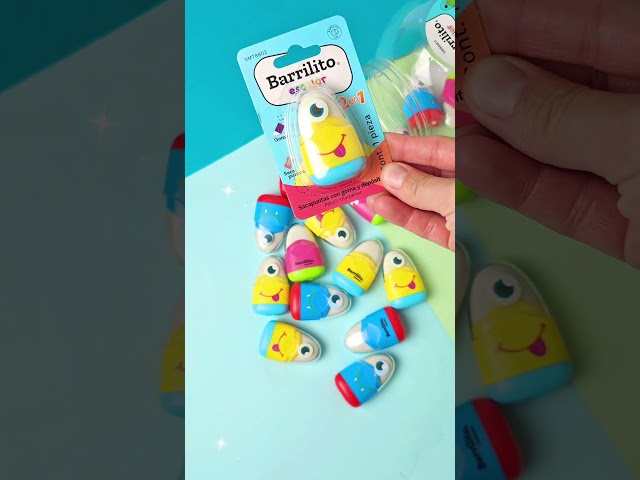 Vídeo relacionado con Herlitz Fancy - 1 Sacapuntas Doble de Metal con Doble Agujero para Lapiceros
