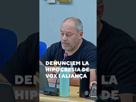 La hipocresia de Vox i Aliança sobre les agressions sexuals a Olot