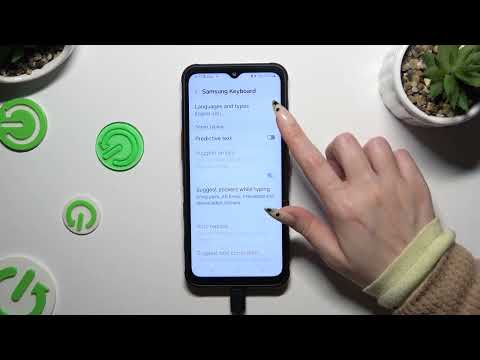 How to Find Text Correction Options on SAMSUNG Galaxy XCover 7