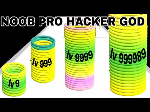 Slinky Hop 3D |NOOB vs PRO vs HACKER vs GOD