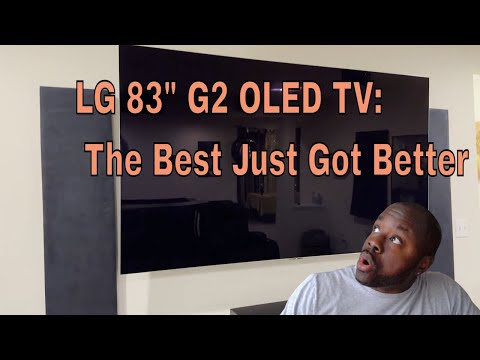 [Home Theater] 2022 LG 83" G2 OLED TV Review: The Best Just Got Better!