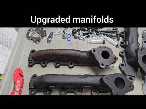 F150 Exhaust manifold replacement. (BD Diesel)