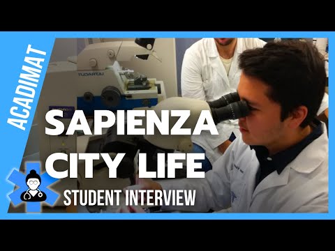 La Sapienza Medicine in English - Student Interview Part 2 [The City]