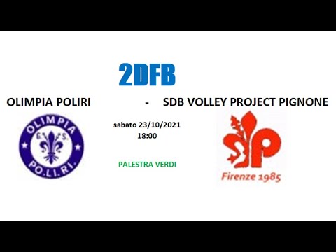 2DFB - Olimpia PoLiRi Vs Sdb Volley Project Pignone