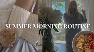 6AM Summer Morning Routine (from a non-morning person)