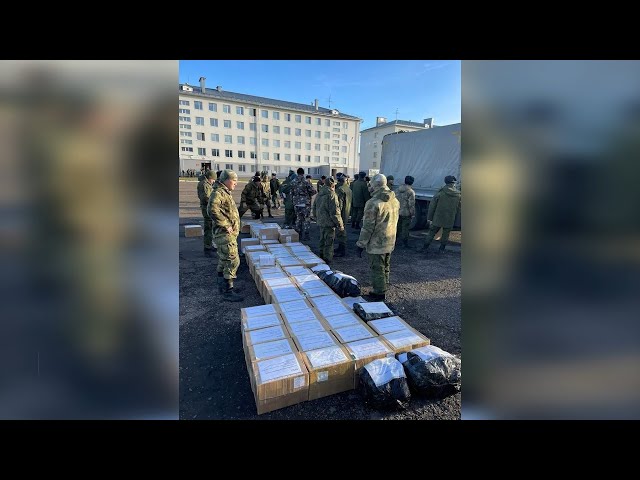 Помощь для мобилизованных доставили в Юргу и Новосибирск
