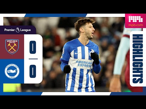 PL Highlights: West Ham 0 Brighton 0