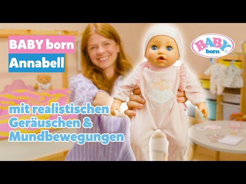 So süß! Annabell reagiert direkt auf Bewegung & Berührung 👶🤭 | BABY born Annabell
