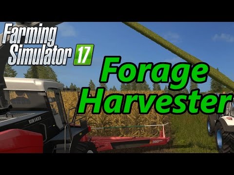 Farming Simulator 17 Tutorial | Forage Harvester (Chaff & Grass)