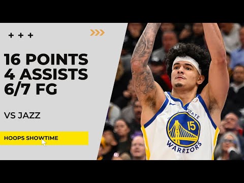 Gui Santos 16 Points, 4 Assists, 6/7 FG vs Jazz I 25-26 NBA Season
