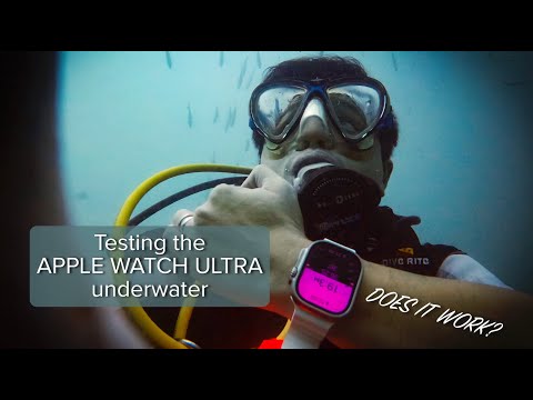 I went Scuba Diving with the Apple Watch Ultra in Fujairah