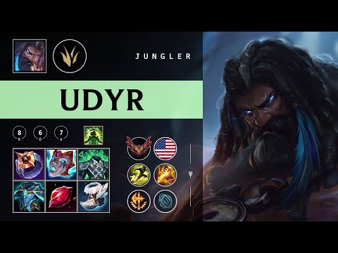 Udyr Jungle vs Lillia - NA Grandmaster Patch 26.01
