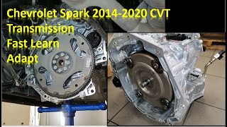 Chevrolet Spark 2014-2020 CVT Transmission Fast Learn Adapt.
