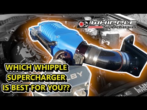 Whipple gen 3, gen 5 and 3.8L, which is best for you??