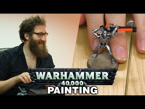 Warhammer 40,000 - Model Painting w/ Lewis, Sjin, Tom and Ben!