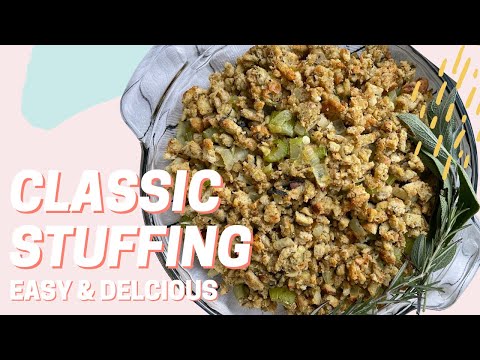 EASY STUFFING RECIPE | How to Make Stuffing for...