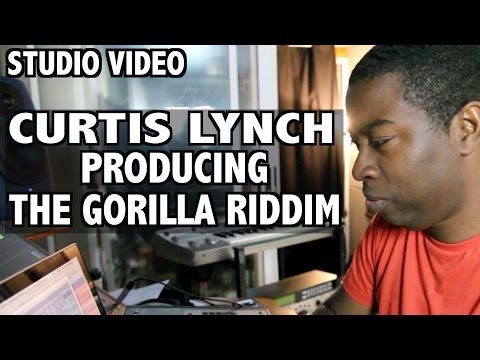 Curtis Lynch Producing "The Gorilla Riddim" Beats