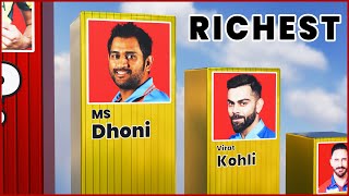 Richest Cricket Player In The World - 3D