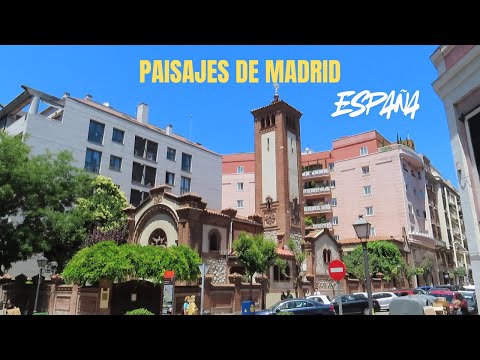 ¿Has visto lo bonito que está Madrid en estos días? Paisajes Urbanos de Madrid (España). #suscríbete -…