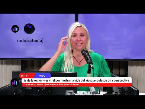 Gianfranco Bossa - influencer en Humberto Primo | Es viral por mostrar la vida del kiosquero