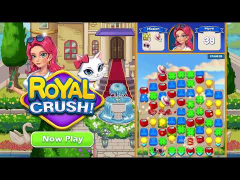 Royal Crush: Garden Match 3 Video