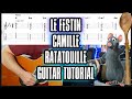 Camille Le Festin Guitar Tutorial (Ratatouille Soundtrack)