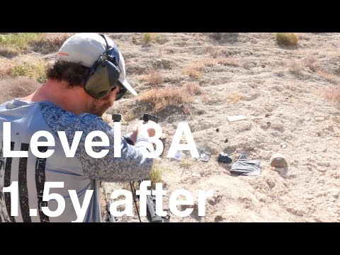 Hudi's Tactical - Level 3A product 1.5 years after test