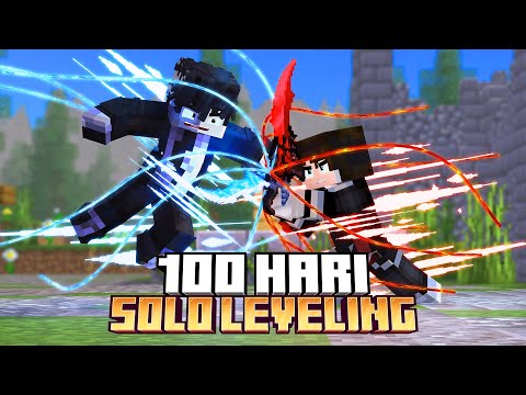100 Hari Solo Leveling di Minecraft