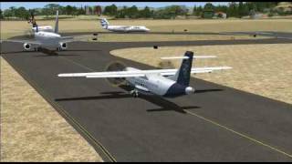 preview picture of video 'FlightOne ATR72-500 landing at LGIO Ioannina Greece'