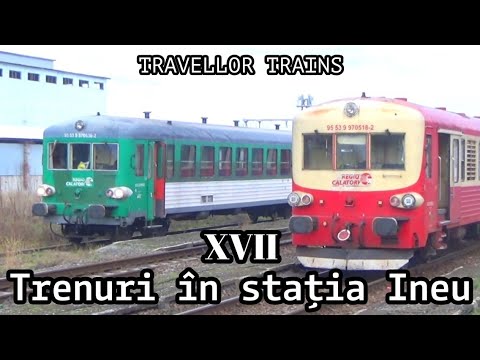 Trenuri în stația Ineu - Episodul 17 (Linia 317: Arad - Ineu - Brad & Linia 318: Ineu - Cermei)