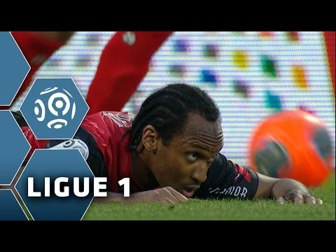 Goal Jérémy SORBON (25' csc) - EA Guingamp-Montpellier Hérault SC (1-2) - 05/04/14 - (EAG-MHSC)
