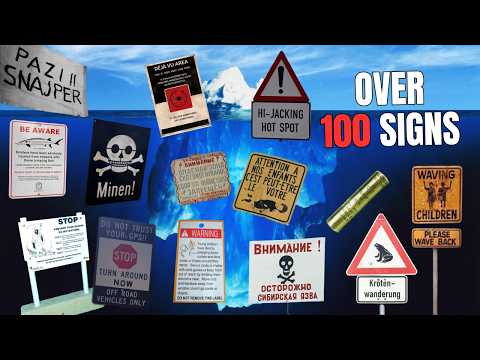 The ULTIMATE Scary Signs Iceberg (Over 100 Signs!)