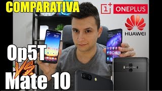 Comparativa Mate 10 vs OP 5T