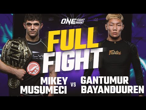 Mikey Musumeci vs Gantumur Bayanduuren full fight