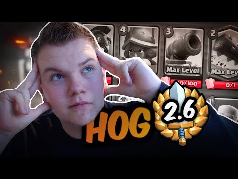 2.6 IS BACK! 12 Win Hog Rider Cycle Deck LIVE Grand Challenge Gameplay - Clash Royale