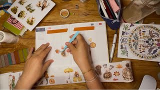 Chatty November Plan With Me in My Hobonichi Cousin Avec
