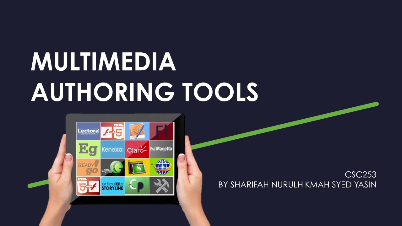 CSC253:  Chapter 9 Multimedia Authoring Tools