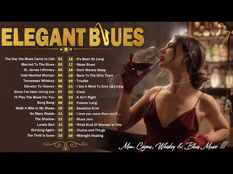 [ 𝐄𝐋𝐄𝐆𝐀𝐍𝐓 𝐁𝐋𝐔𝐄𝐒 ] Relaxing Blues Music In The Bar - Fantastic Electric Guitar Blues | DEVILS BLUES