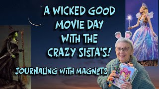 JOURNALING WITH MAGNETS: Wicked Good Sista Day FUN! 🧙‍♀️ #littlegoldenbook #journal