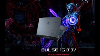 MSI Pulse 15 B13V – Pulsating Power anuncio