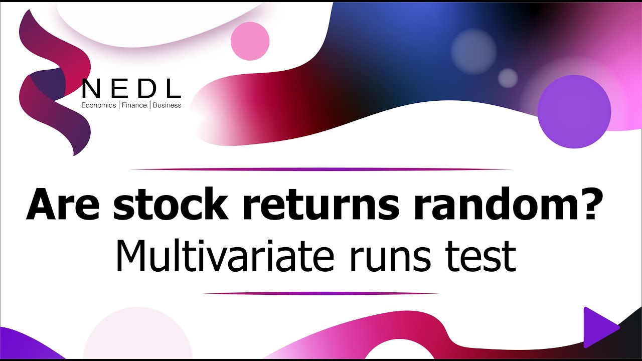Do stock returns follow random walks? - Multivariate runs test (Excel)