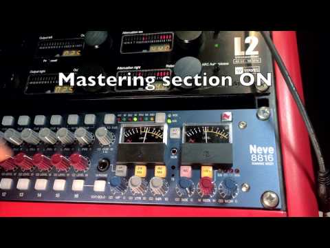 AMS Neve 8816 as Mastering Console