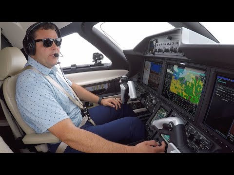 Flying a BRAND NEW Phenom 300E in the weather - Private Jet to Colorado