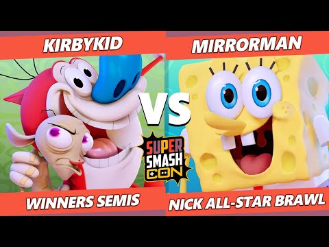 SSC Fall Fest NASB Winners Semis - KirbyKid (Ren & Stimpy) Vs. MirrorMan (Spongebob) Nick All-Star B