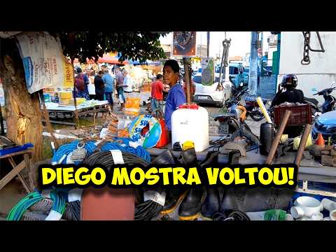 DIEGO MOSTRA VOLTOU NA FEIRA DE TROCA NA CIDADE DE SANTA RITA