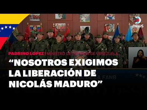 Comunicado oficial de las Fuerzas Armadas Venezolanas: "Nicolás Maduro está secuestrado" | DNews