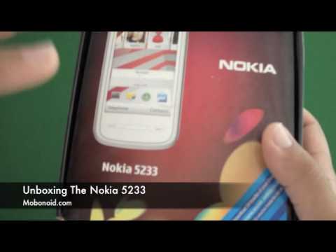 Unboxing The Nokia 5233