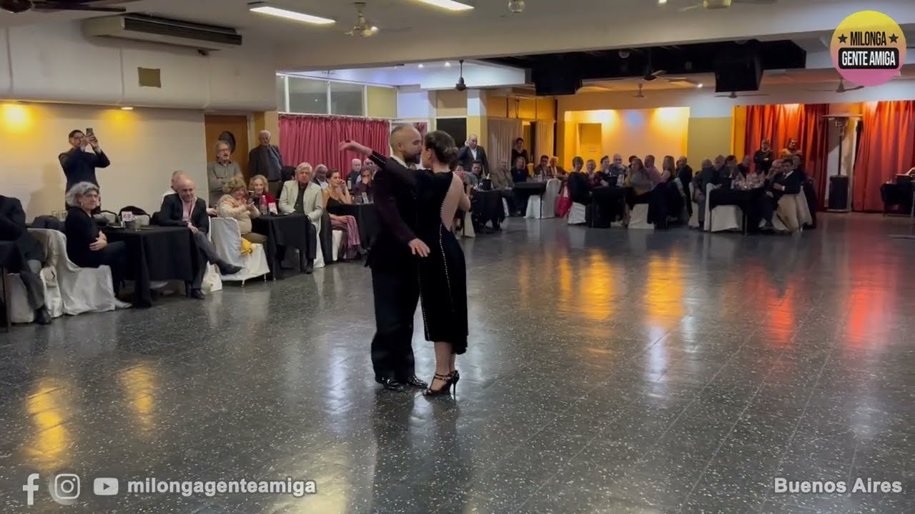 Leonardo Pankow y Valentina Massari - Milonga Gente Amiga - 11/JUN/2023 (3/3)
