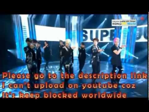 120714 Super Junior - Sexy, Free & Single