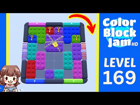 Color Block Jam Level 169 Solution Walkthrough